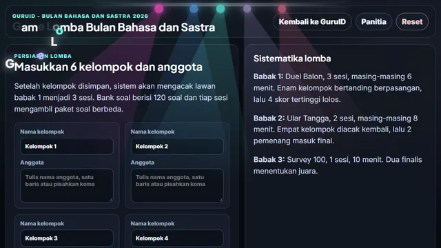 Cuplikan Lomba Bulan Bahasa dan Sastra