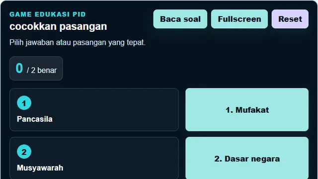 Cuplikan Cocokkan Pasangan