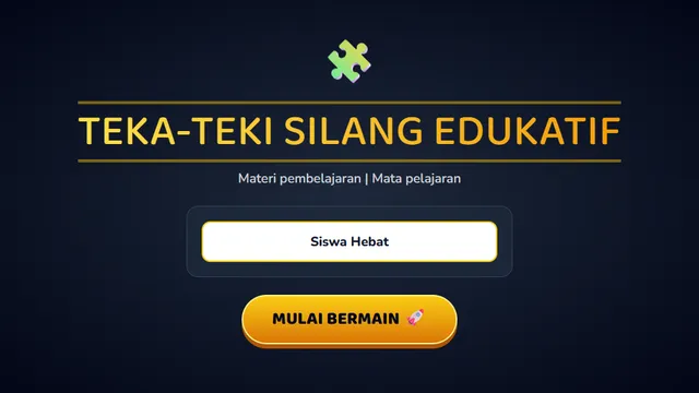 Cuplikan Teka-Teki Silang