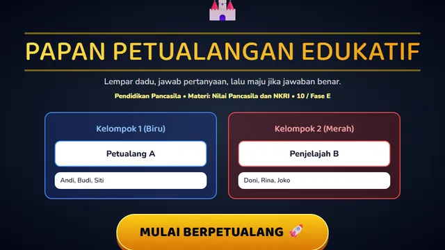 Cuplikan Ular Tangga Edukasi